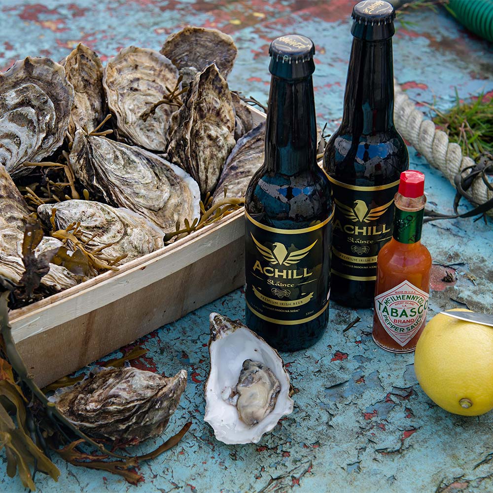 Oysters & Beer Reduction